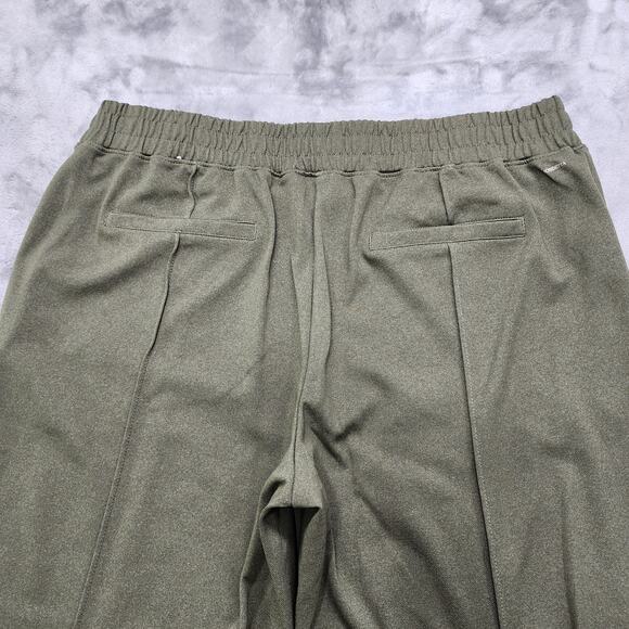 Mondetta Pants Womens XXL Green Pintuck Straight Leg Pull On Pockets Athleisure - Picture 3 of 14
